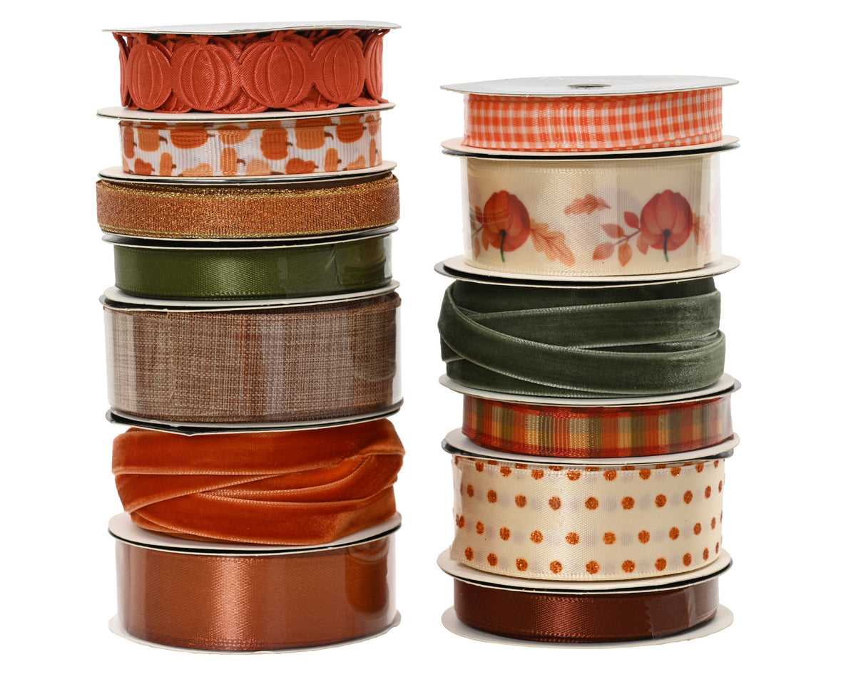 lint polyester autumn 13ass assortie l.270cm x w.2.5cm x h.0.01cm
