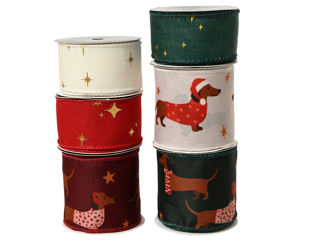 lint polyester dachshund 6ass assortie l.270cm x w.6.3cm x h.0.01cm