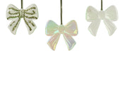 strik polystyreen transparent with glitter 3ass  licht groen l.9cm x w.0.5cm x h.8.3cm