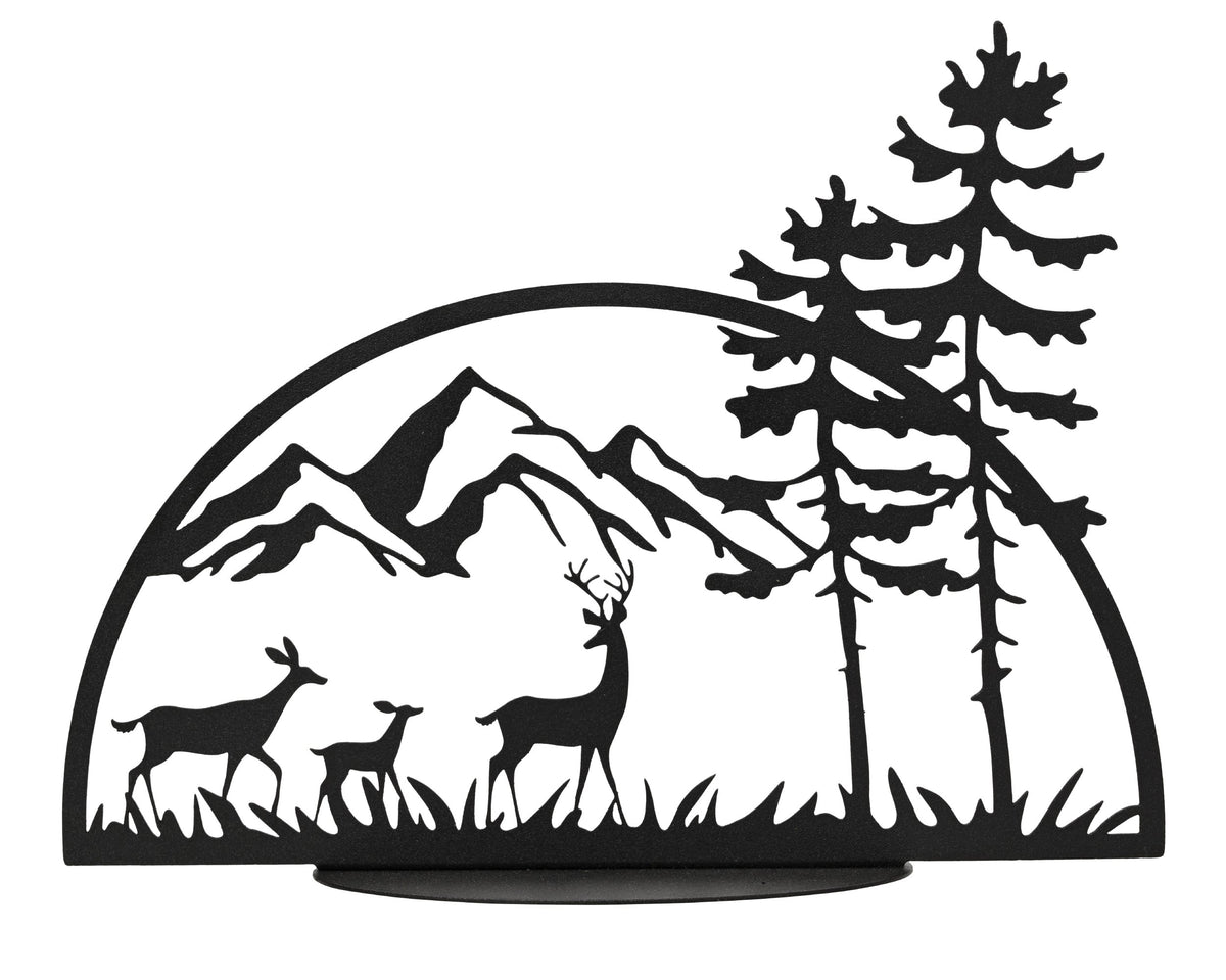 scenery ijzer zwart l.20cm x w.5cm x h.15cm