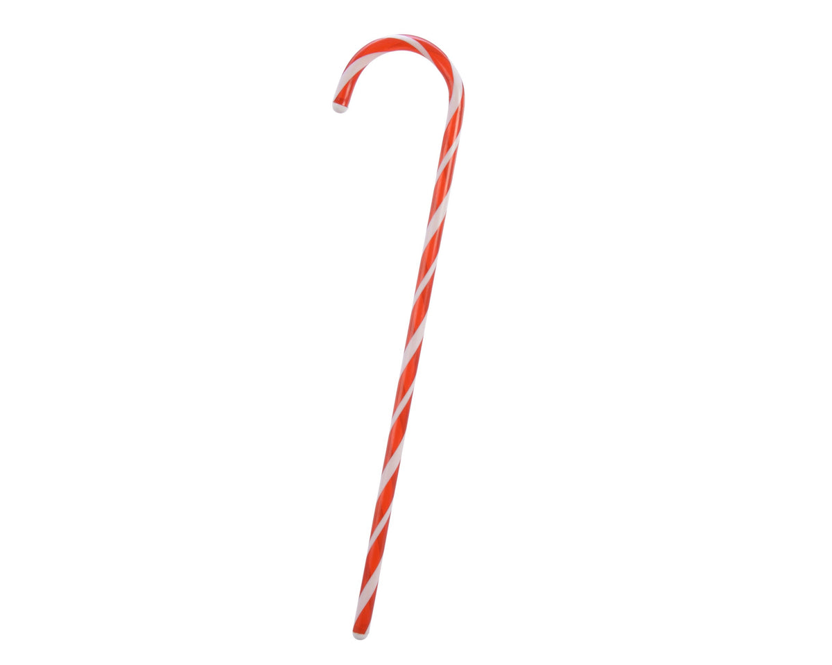 zuurstok plastic xl rood/wit l.1.5cm x w.16.5cm x h.61cm