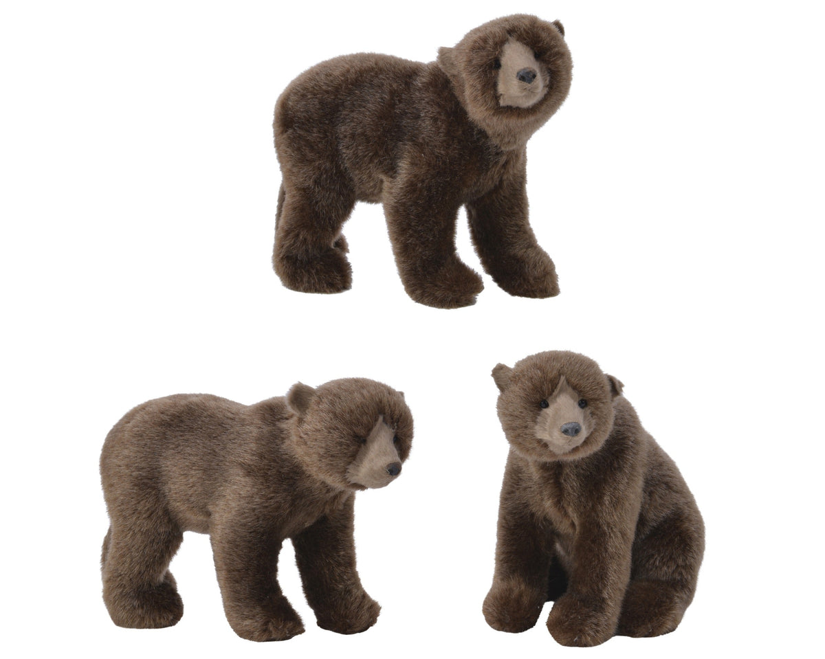 beer plastic 3ass bruin l.16cm x w.10cm x h.14cm