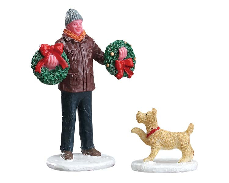 tree lot figure, set of 2