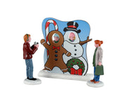 frosty photo op, set of 3