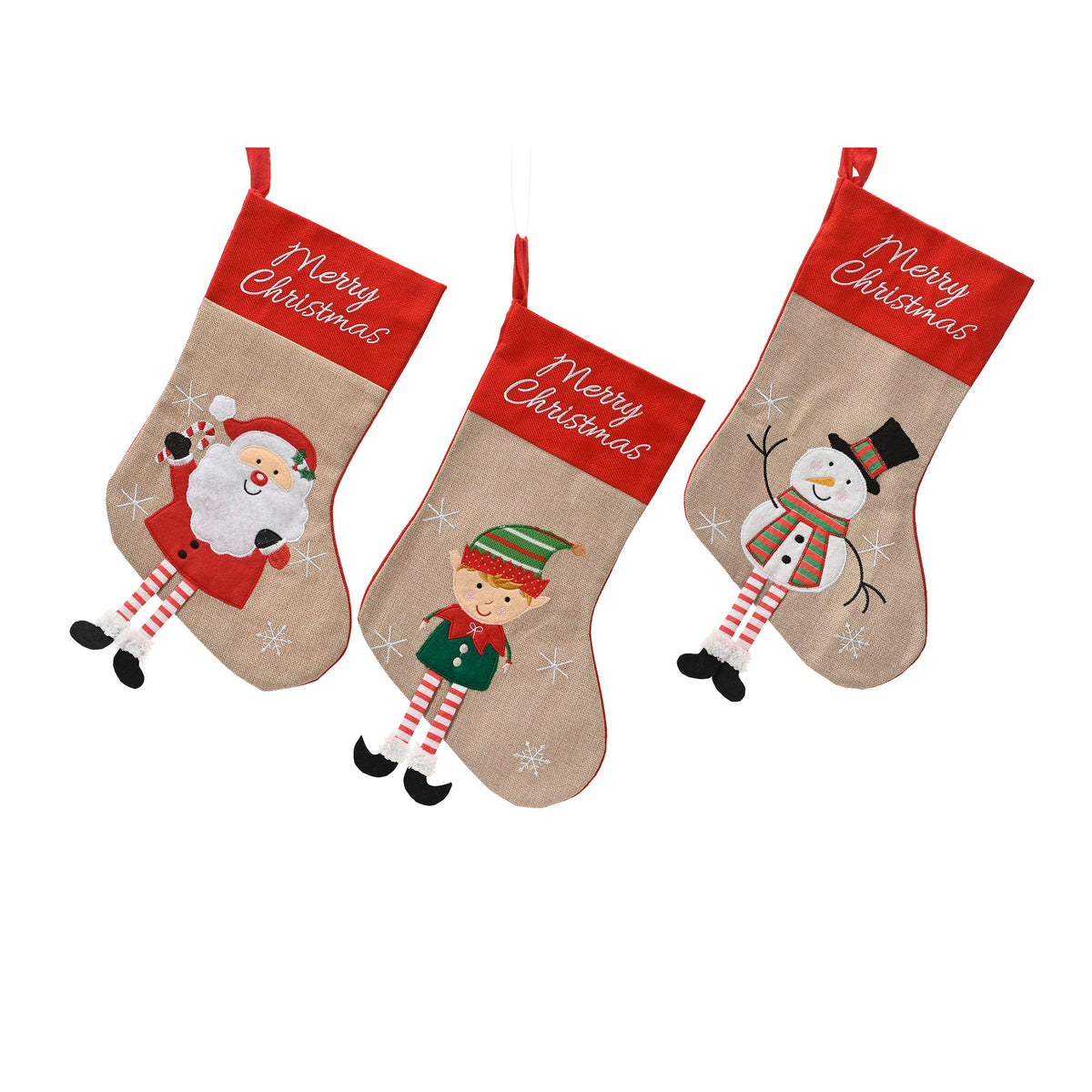 kous polyester hessian 3ass assortie l.0.5cm x w.26cm x h.41cm