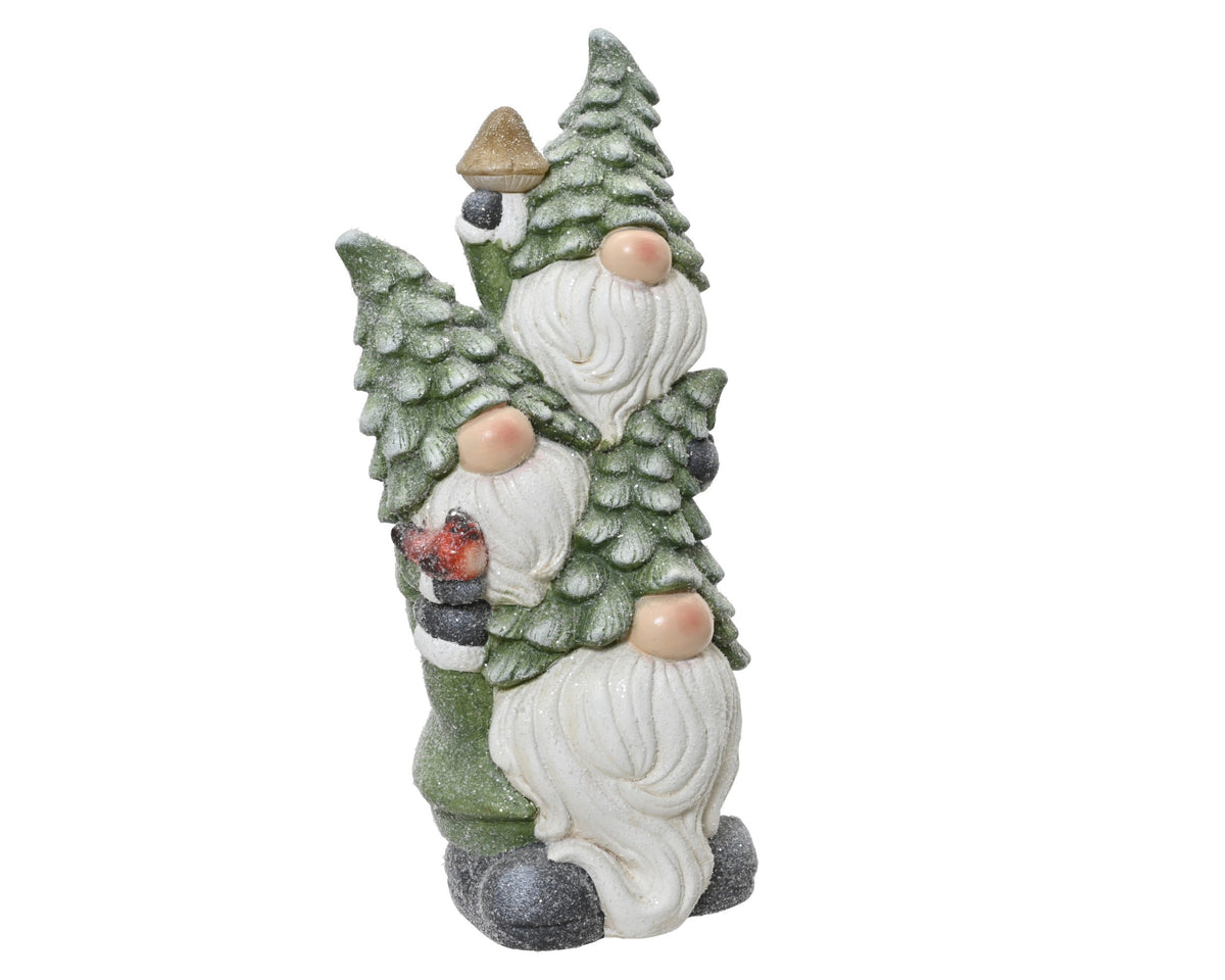 gnoom magnesium gnome groen/kleur(en) l.21cm x w.18cm x h.47cm