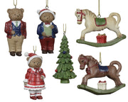 figuur polyresin 6ass assortie l.4cm x w.3cm x h.7.5cm