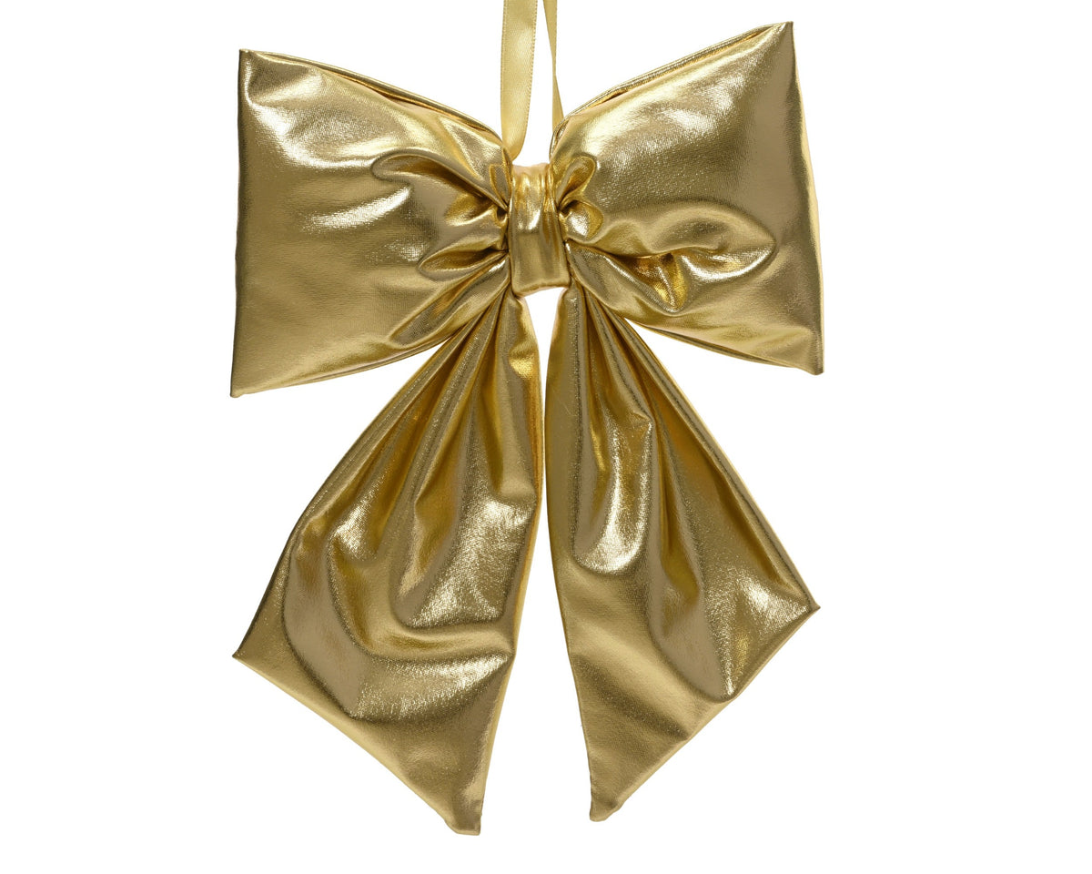 strik polyester goud l.4cm x w.16cm x h.21cm