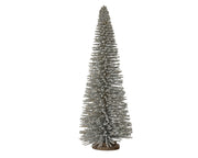 boom bamboe glitters op voet champagne d.24cm x h.60cm