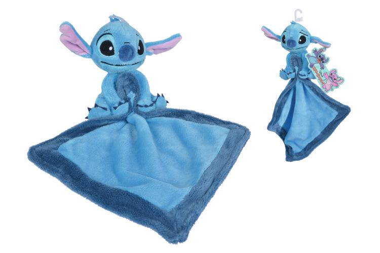 disney - soft stitch holding comforter