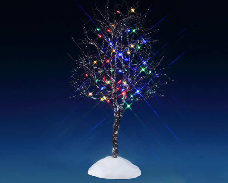 butternut tree, multi light, b/o (4.5v)