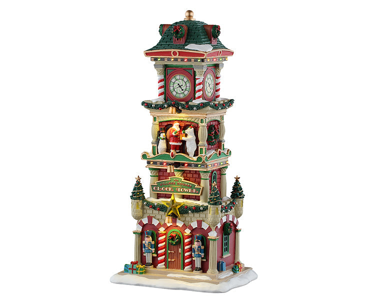 the village square clock tower, b/o (4.5v)