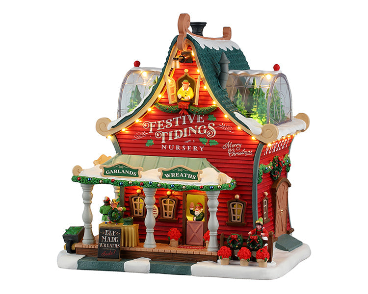 festive tidings nursery, b/o (4.5v)