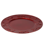 decobord pp round shinny rood d.33cm x h.1.5cm