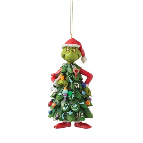 grinch as a christmas tree hanging ornament