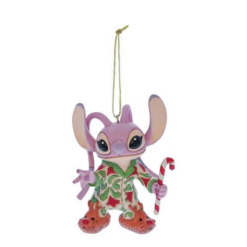 angel in christmas pjs hanging ornament by disney traditions