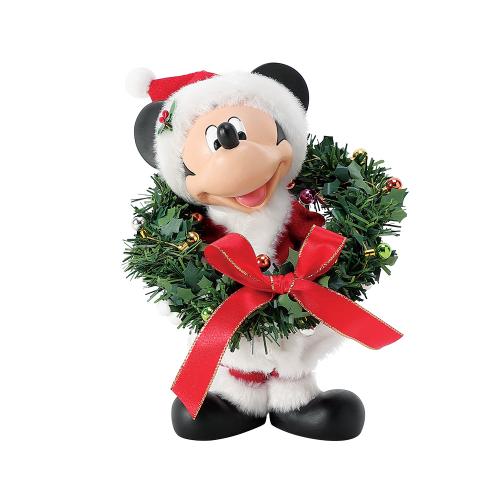 holly jolly (mickey mouse figurine) - possible dreams by d56