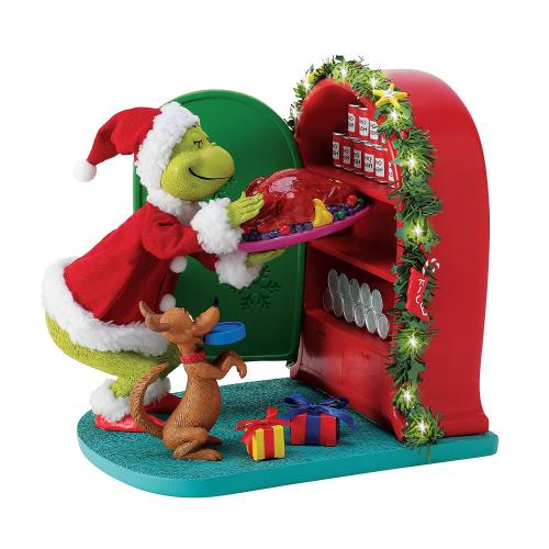 christmas dinner (grinch figurine) - possible dreams by d56