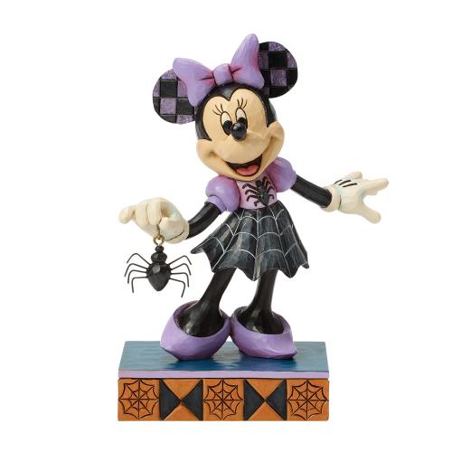 minnie in spider dress figurine by disney traditions