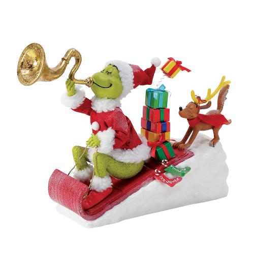 here comes the grinch figurine - possible dreams by d56