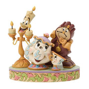 lumiere  mrs potts  cogsworth n chip fig disney traditions