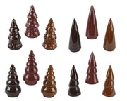 boom porselein reaction glazed 12ass assortie d.7.7cm x h.15.6cm