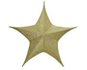 ster polyester goud d.80cm x h.28cm
