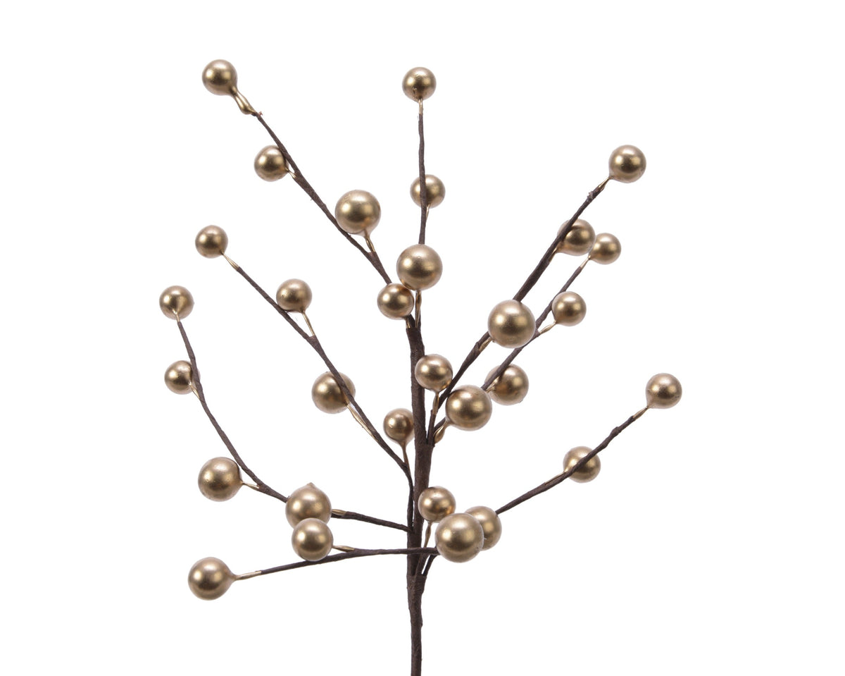steker foam foam berries goud l.3cm x w.15cm x h.26cm