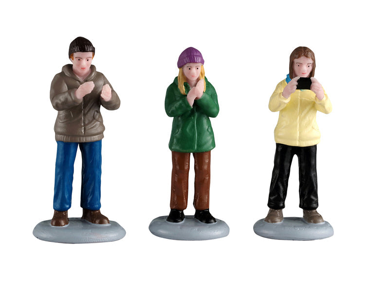 audience, set of 3