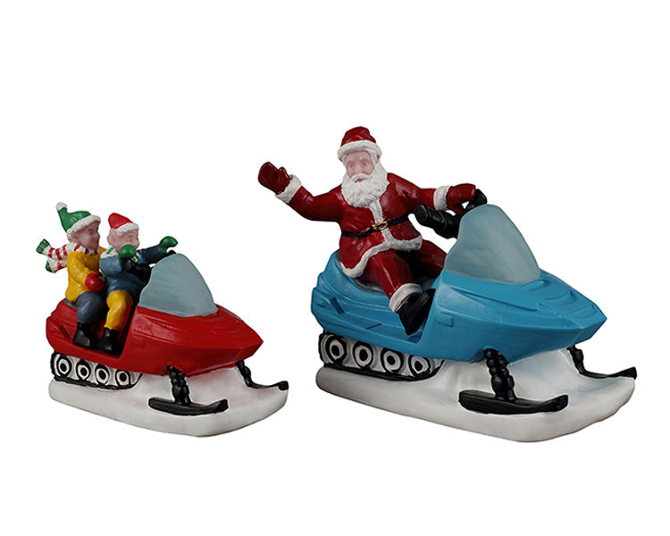 santa's day off, set of 2