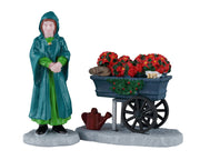 floral street vendor, set of 2