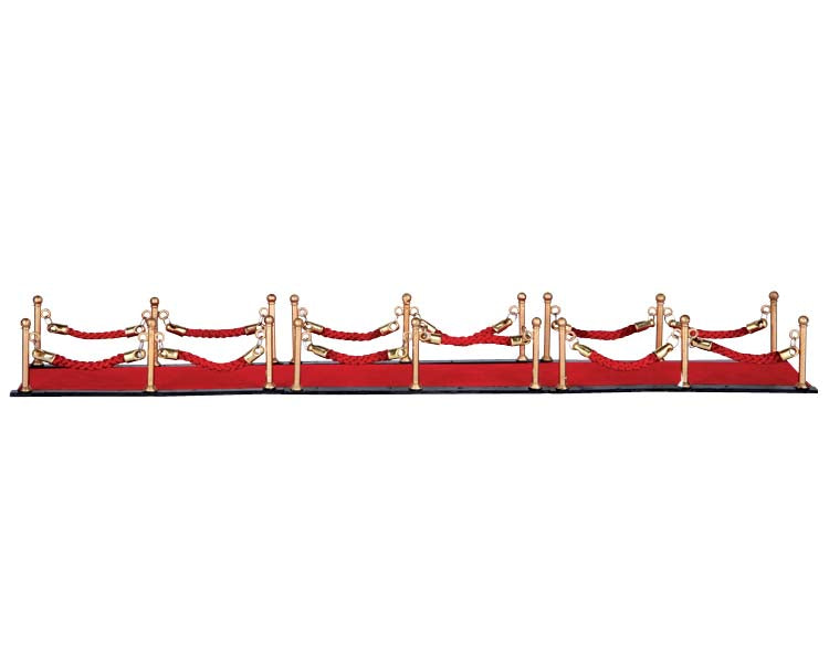 red carpet, set of 7