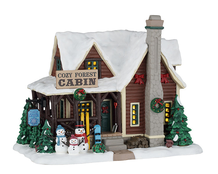 cozy forest cabin