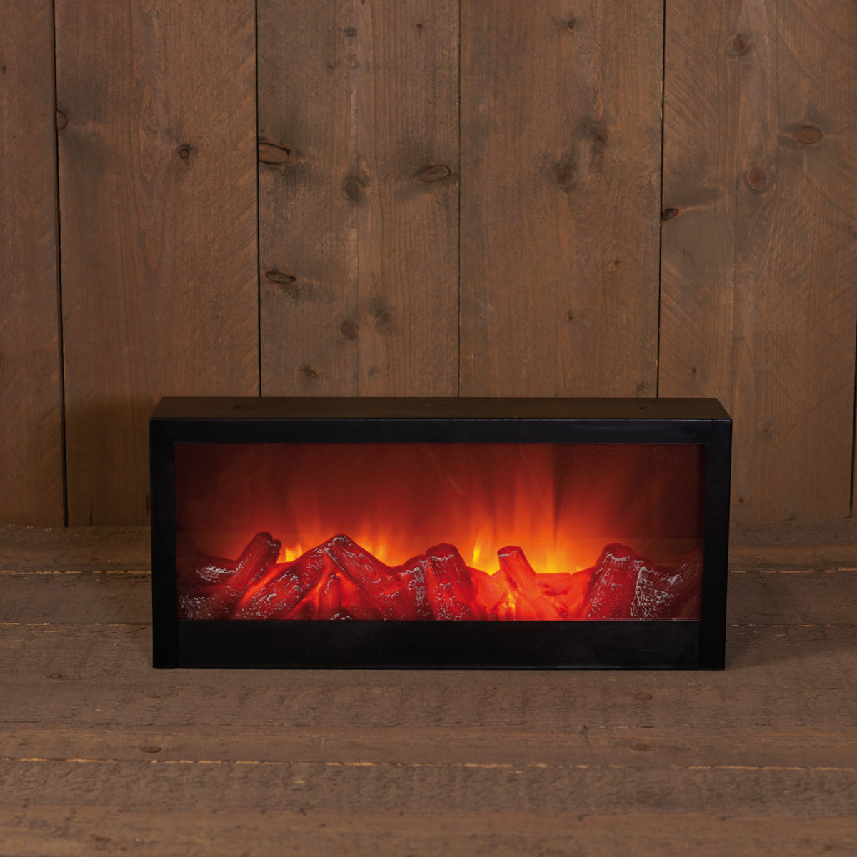b.o.t. haard zwart 45x20x10cm 3xc met 6/18u timer