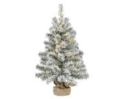 imperial mini boom snowy led bo binnen groen/wit/warm wit d.35cm x h.60cm