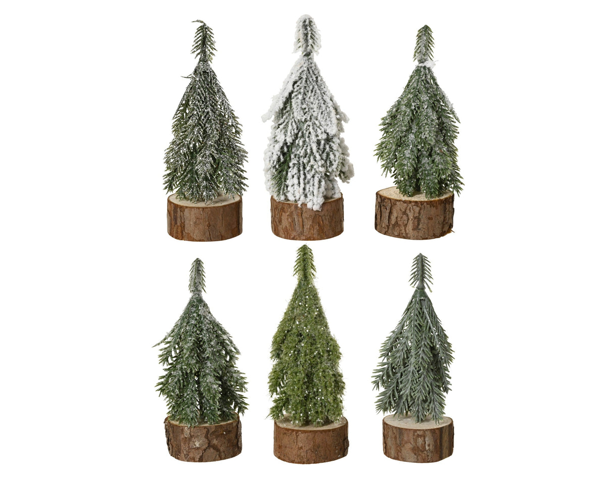 mini boom 6ass binnen fsc mix 100% groen d.5cm x h.11cm