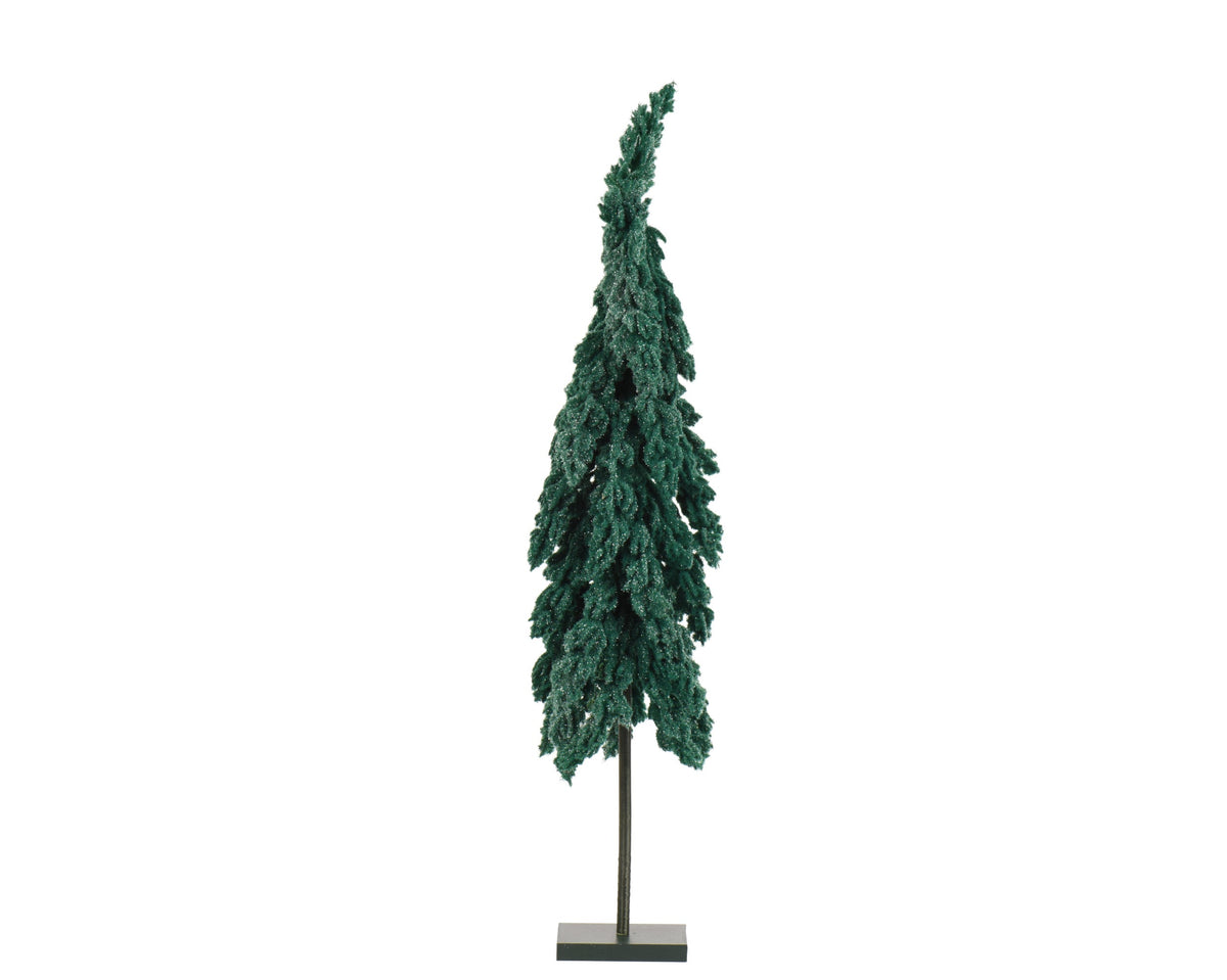 flurry fir mini boom glitter binnen fsc mix 100% emerald d.20cm x h.75cm