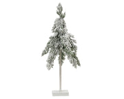 flurry fir mini boom frosted binnen fsc mix 100% groen/wit d.18cm x h.45cm