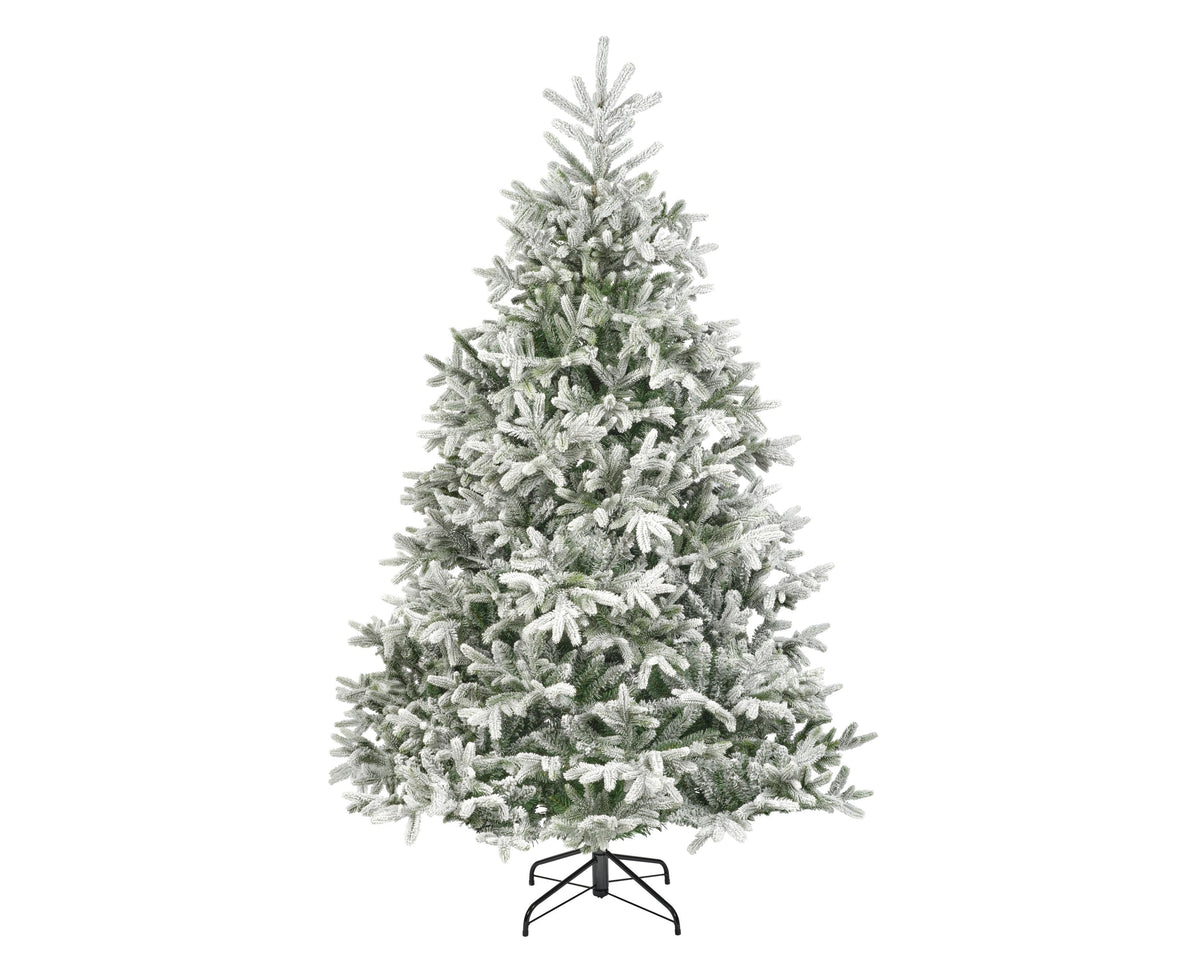 nordmann fir snowy groen/wit d.130cm h.180cm