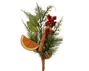 steker 1orange,1cinnamon binnen groen/rood l.5cm x w.8cm x h.20cm