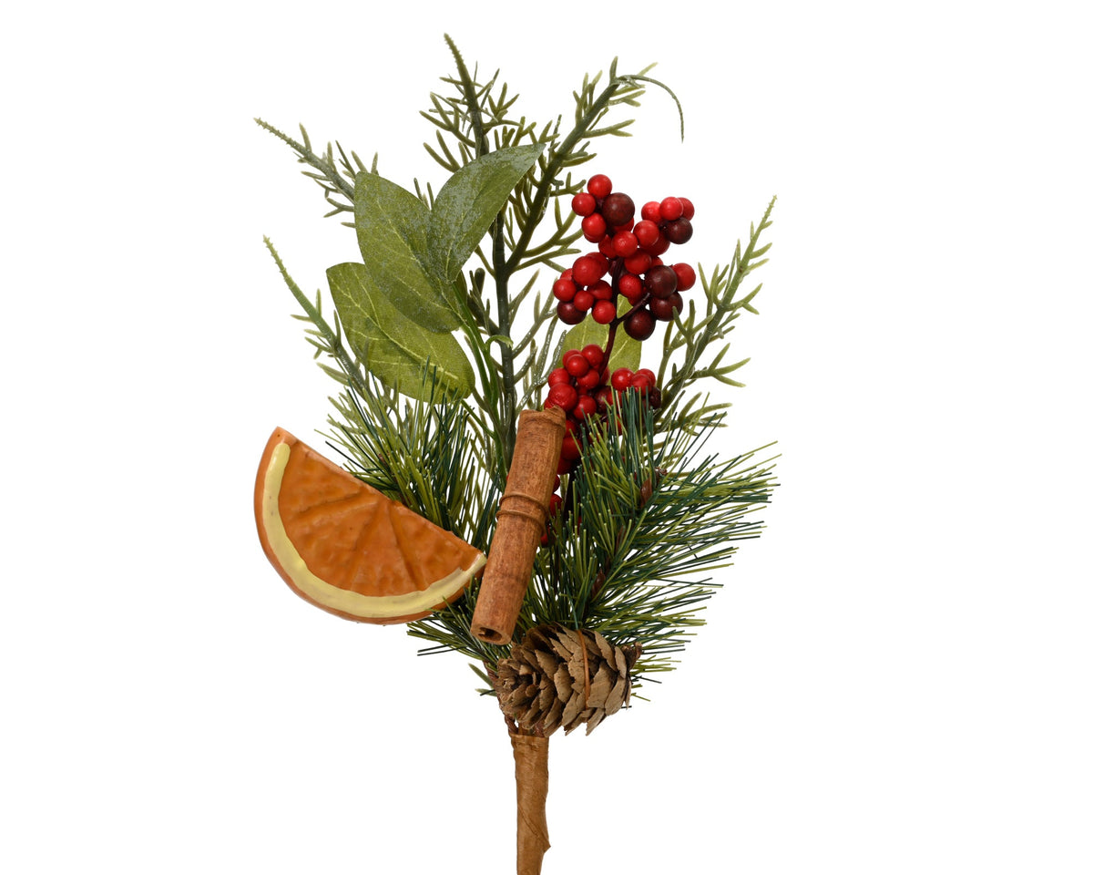 steker 1orange,1cinnamon binnen groen/rood l.5cm x w.8cm x h.20cm