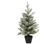 allison mini boom snowy binnen groen/wit d.60cm x h.90cm