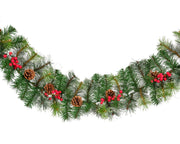 ipswich slinger frosted binnen groen/wit l.270cm w.30cm h.10cm