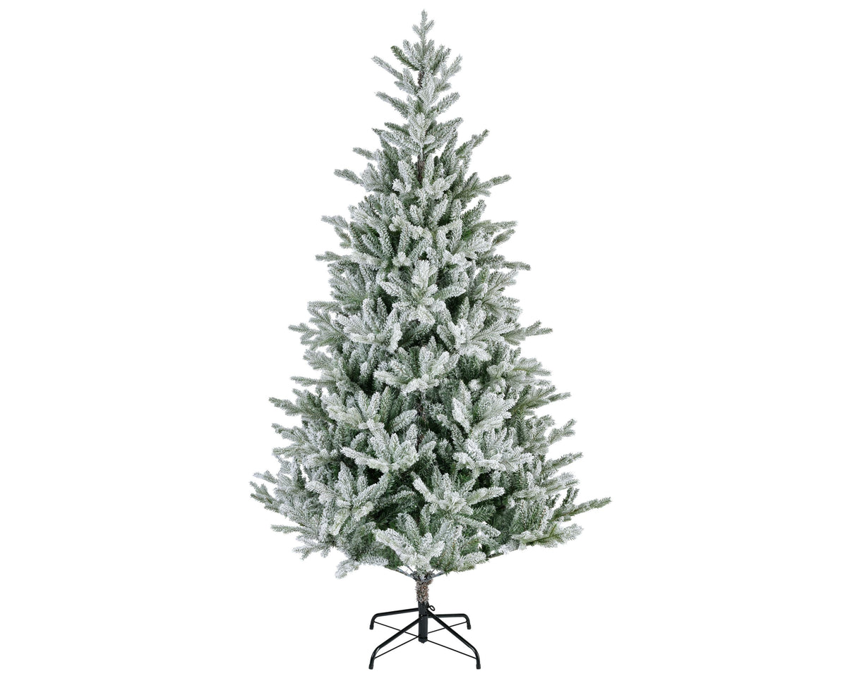 allison boom snowy groen/wit d.127cm h.210cm