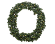 imperial krans led bo binnen en buiten groen/warm wit d.60cm h.16cm 50l