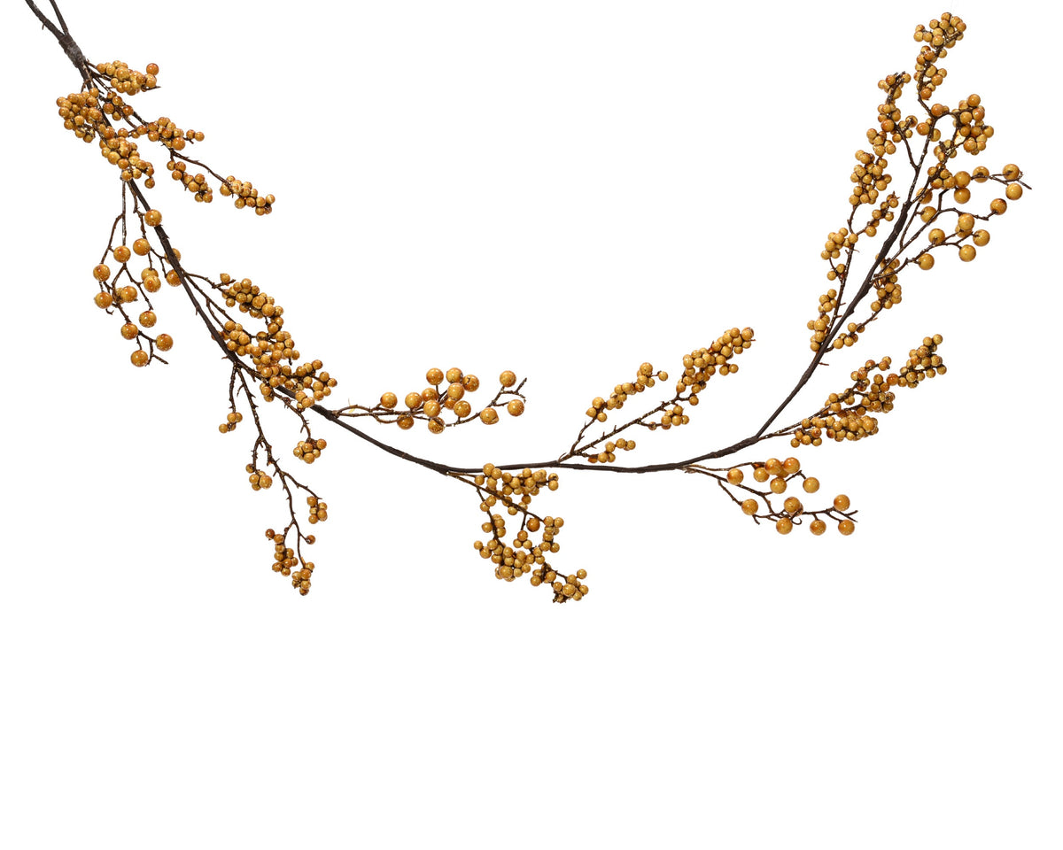 slinger foam pearlize with glitters oker goud l.6cm x w.10cm x h.130cm
