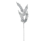 glitter spray plastic glitter sequin leaf blauw l.18cm x w.2cm x h.80cm