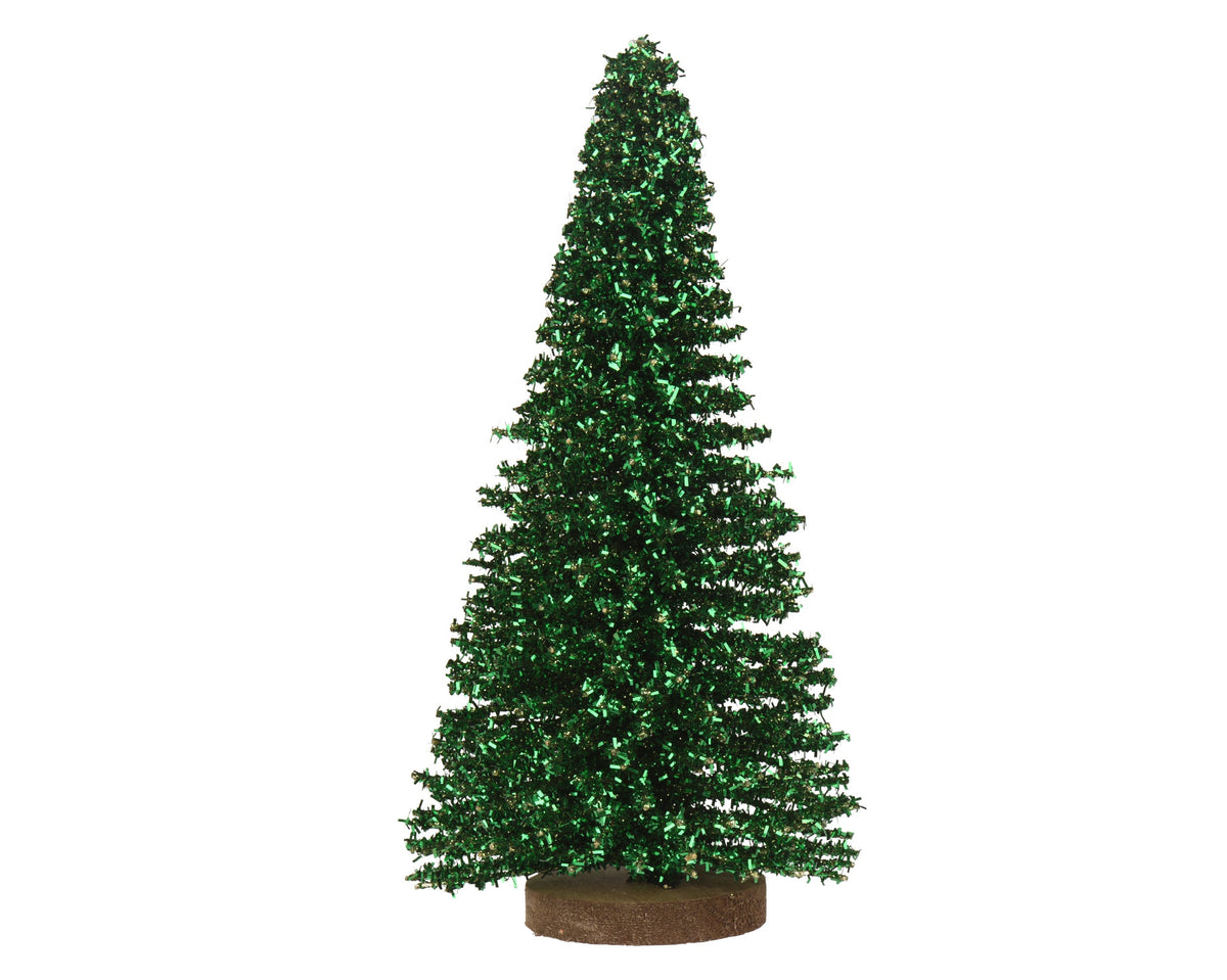 boom bamboe glitters on foot dennengroen d.12cm x h.30cm