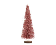 boom bamboe glitters on foot donker roze d.24cm x h.60cm