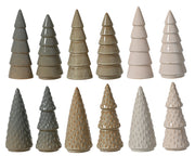 boom porselein tree reaction glazed 12ass assortie d.9cm x h.20.7cm